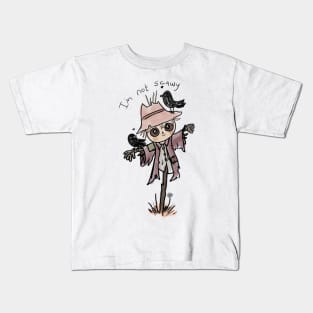 Cute Scarecrow is not scary Kids T-Shirt